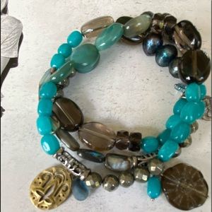 *NEW LISTING*Silpada set of stretch bracelets
